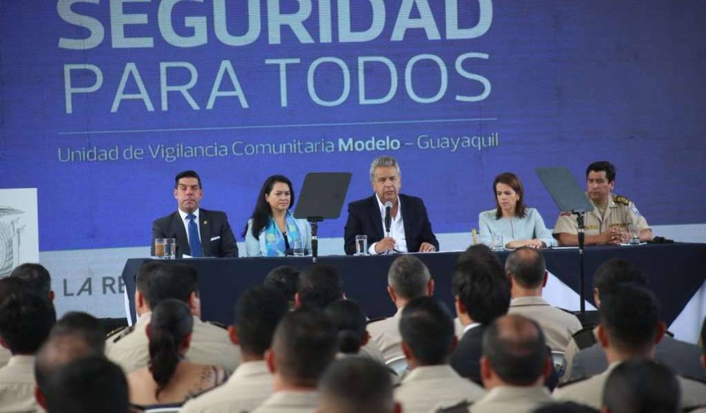 Policía plantea a Moreno creación de tribunales especiales