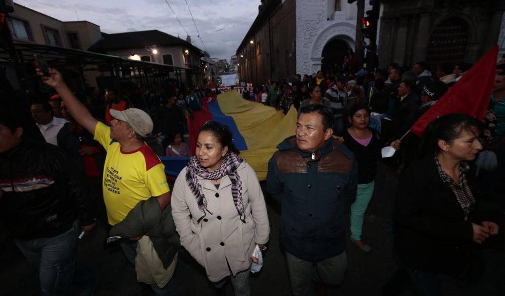 Correa calienta ambiente de cara a las marchas del 7 de abril