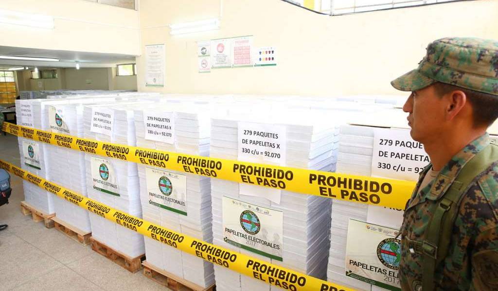 Se agota tiempo límite para impresión de papeletas electorales