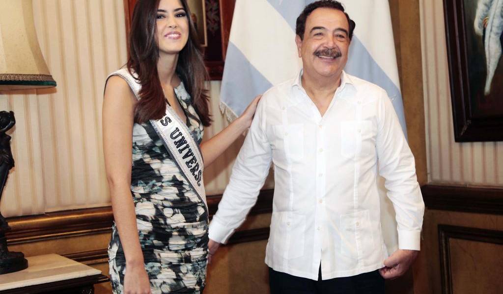 Guayaquil recibió esta mañana a la mujer más hermosa del universo