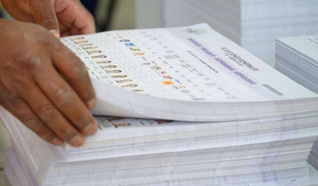 Seis millones de papeletas electorales tienen un error y serían destruidas