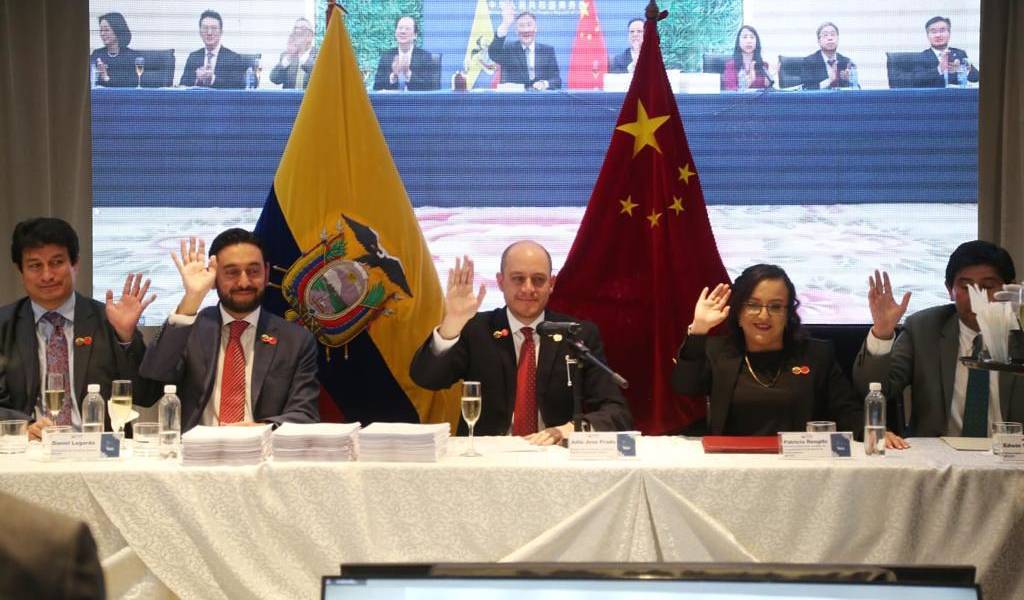 Los ecuatorianos podrán pronunciarse sobre el acuerdo comercial con China hasta el 7 de septiembre