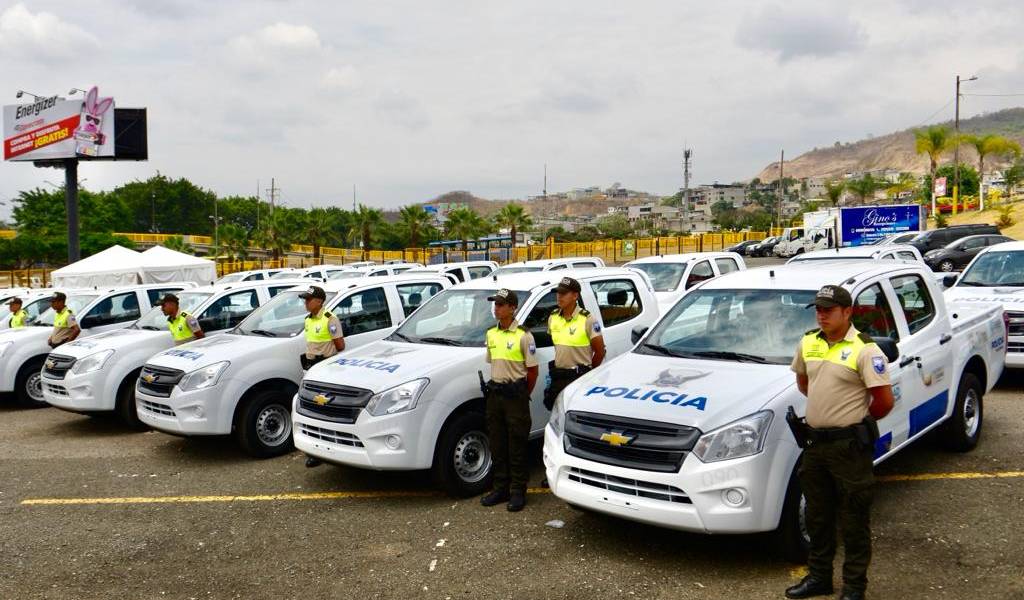 130 patrulleros para cuerpo de seguridad en Guayaquil