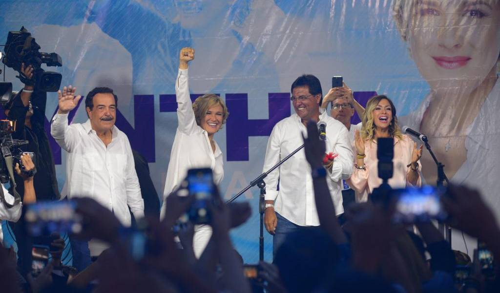 Cynthia Viteri: “Ganamos con el 53%, mayoría absoluta”