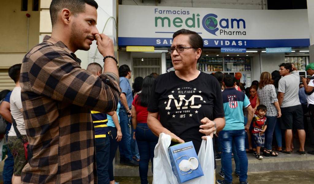 Coronavirus: 6 detenidos durante controles a farmacias en Guayaquil