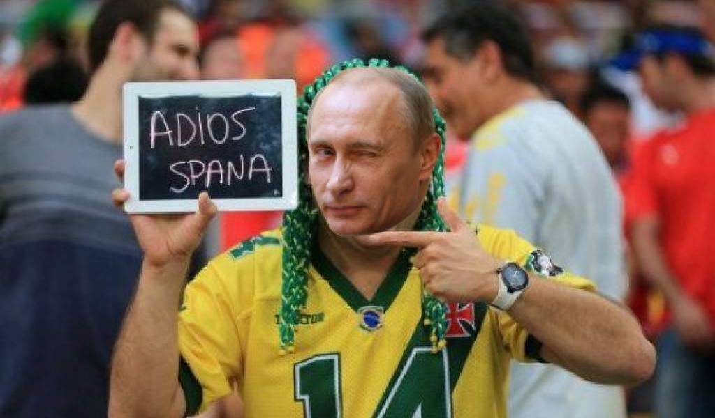 Memes del España-Rusia se enfocan en Gerard Piqué