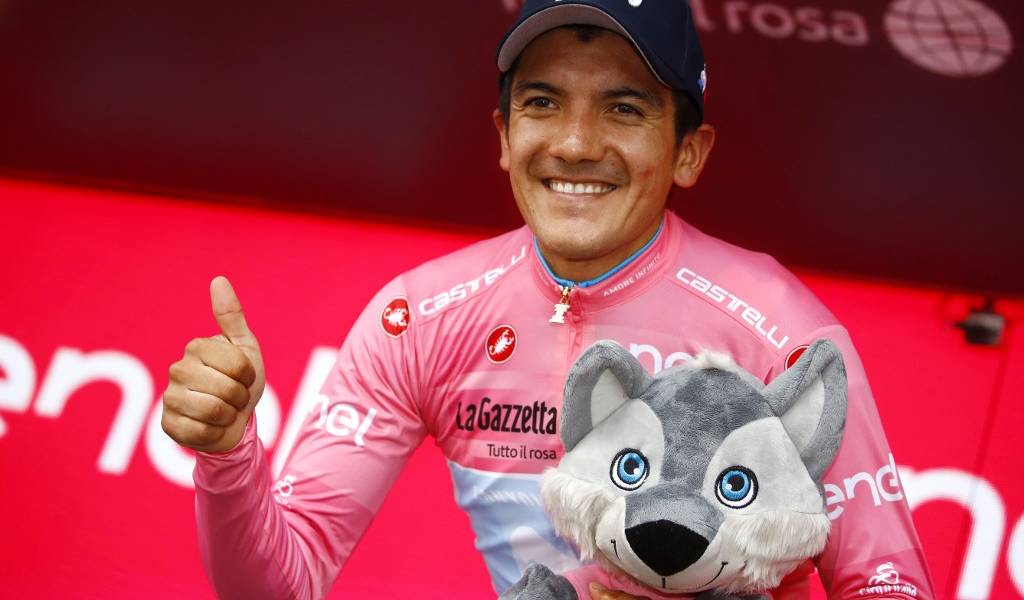 Richard Carapaz: &quot;Ha sido un buen día&quot;