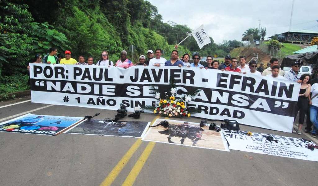 Informe de CIDH señala falta de protección a periodistas de El Comercio asesinados