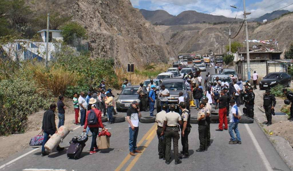 Ministra Romo: Carchi pierde $2 millones diarios por paro