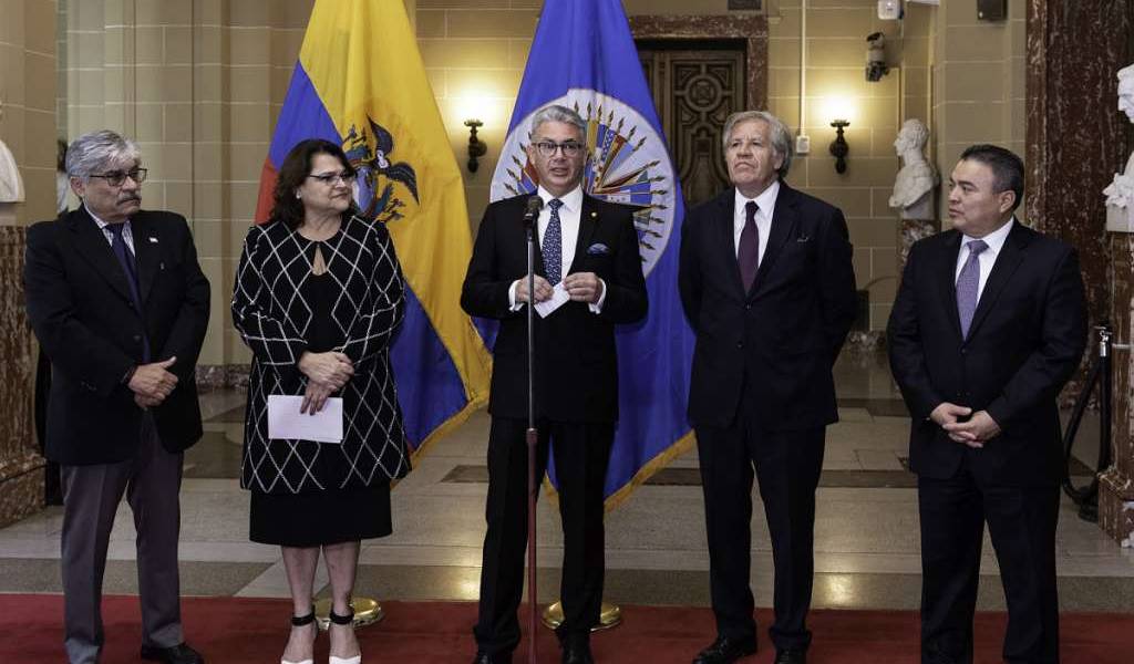 Ecuador asume presidencia de Consejo Permanente de OEA