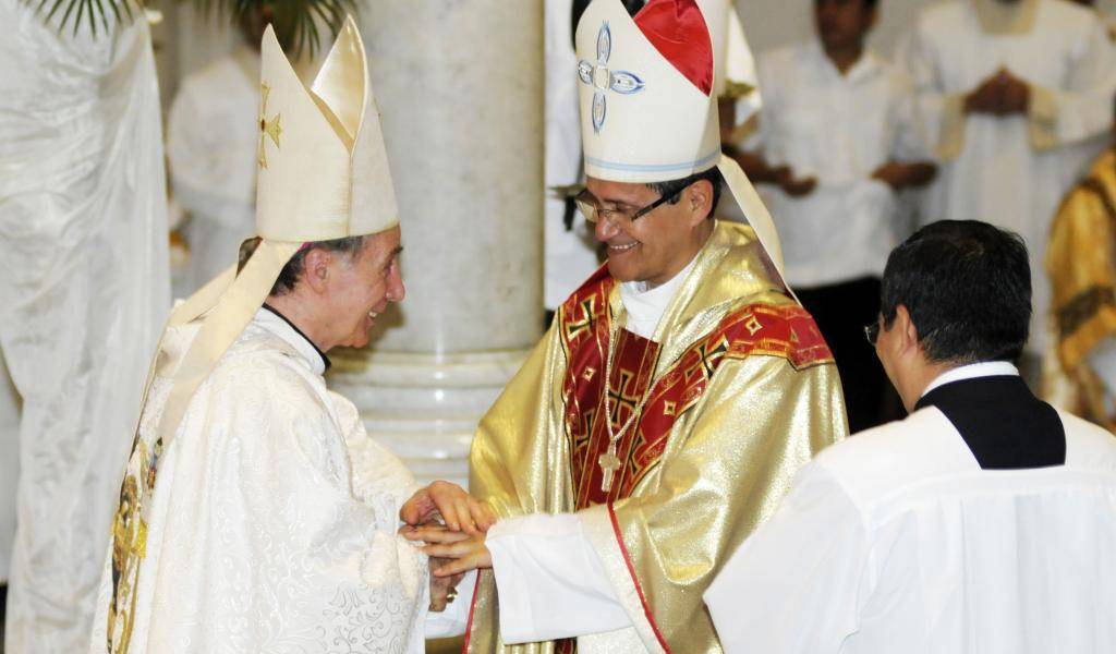 Monseñor Luis Cabrera ya es oficialmente arzobispo de Guayaquil