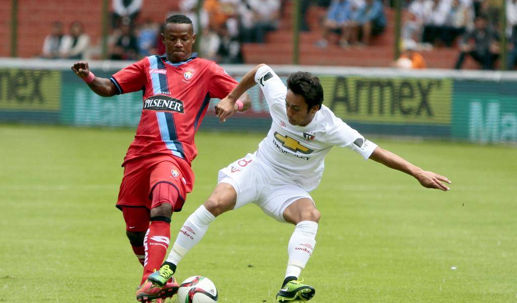 Liga de Quito ganó en casa 1-0 a El Nacional