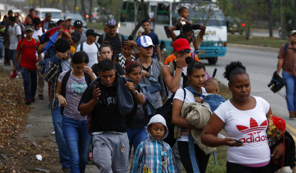 Guatemala preparada por avance de nueva caravana de migrantes