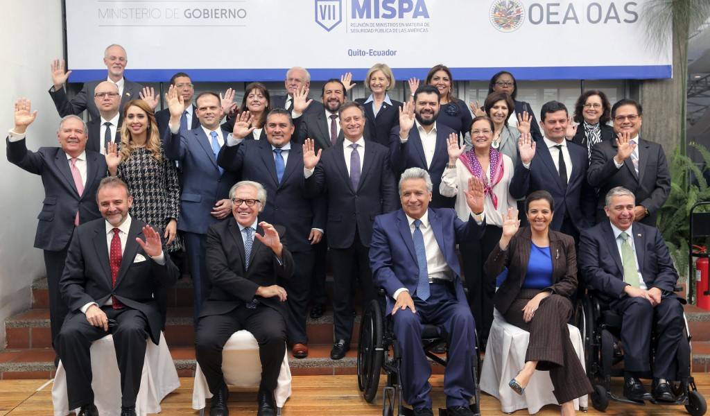 Ministros de las Américas fortalecerán cooperación contra delincuencia