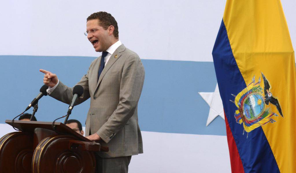 Discurso de Nebot estuvo cargado de referencias políticas