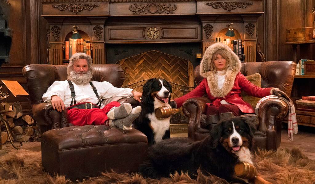 Kurt Russell y Goldie Hawn salvan la Navidad