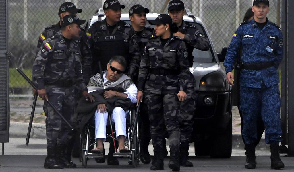 Exjefe de FARC, recapturado a su salida de prisión