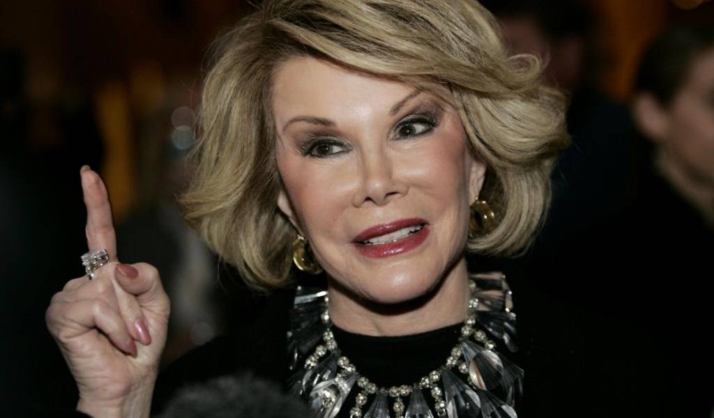 Murió presentadora de TV estadounidense Joan Rivers