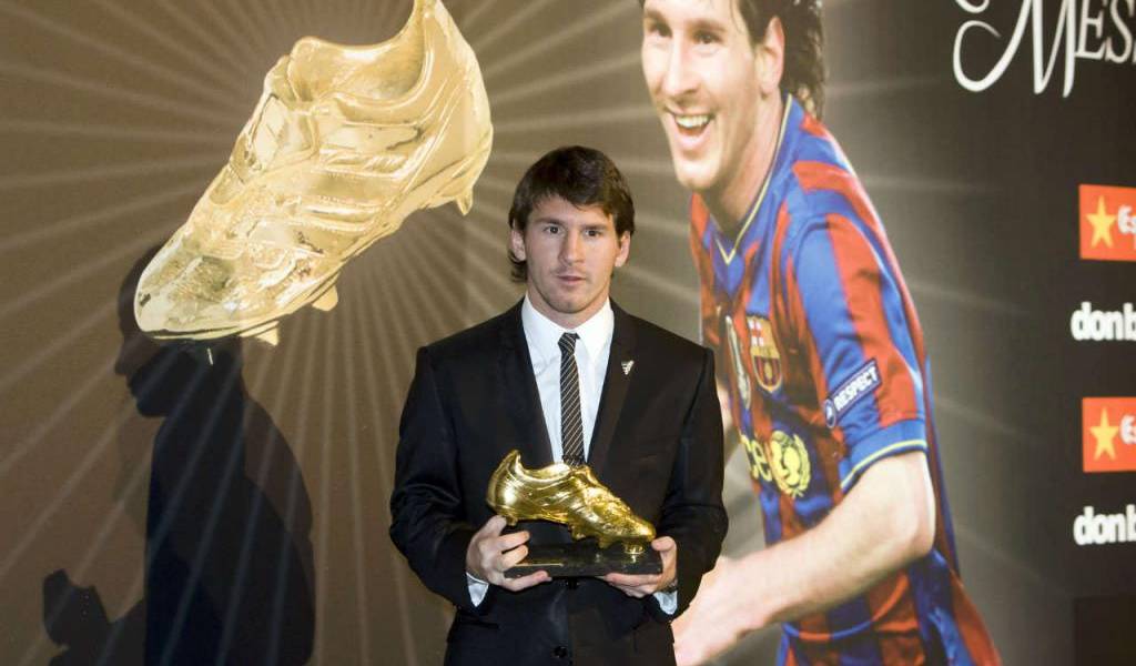 Leo Messi recibirá su tercera 'Bota de Oro', de récord