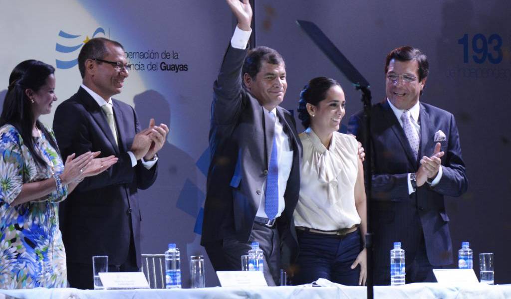 Correa apuesta por un relevo generacional en Guayaquil