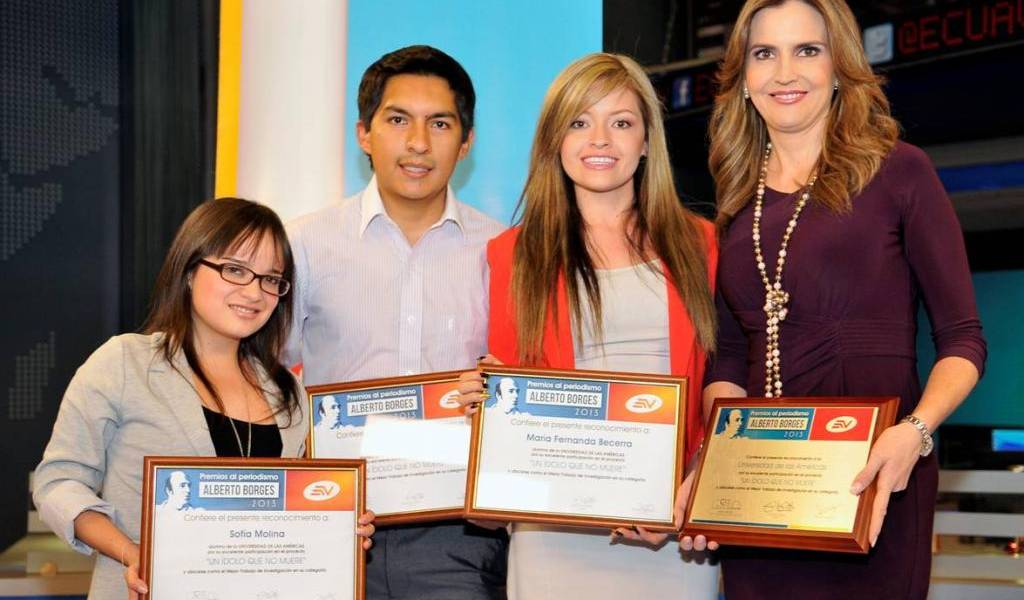 Ecuavisa entregó los premios Alberto Borges