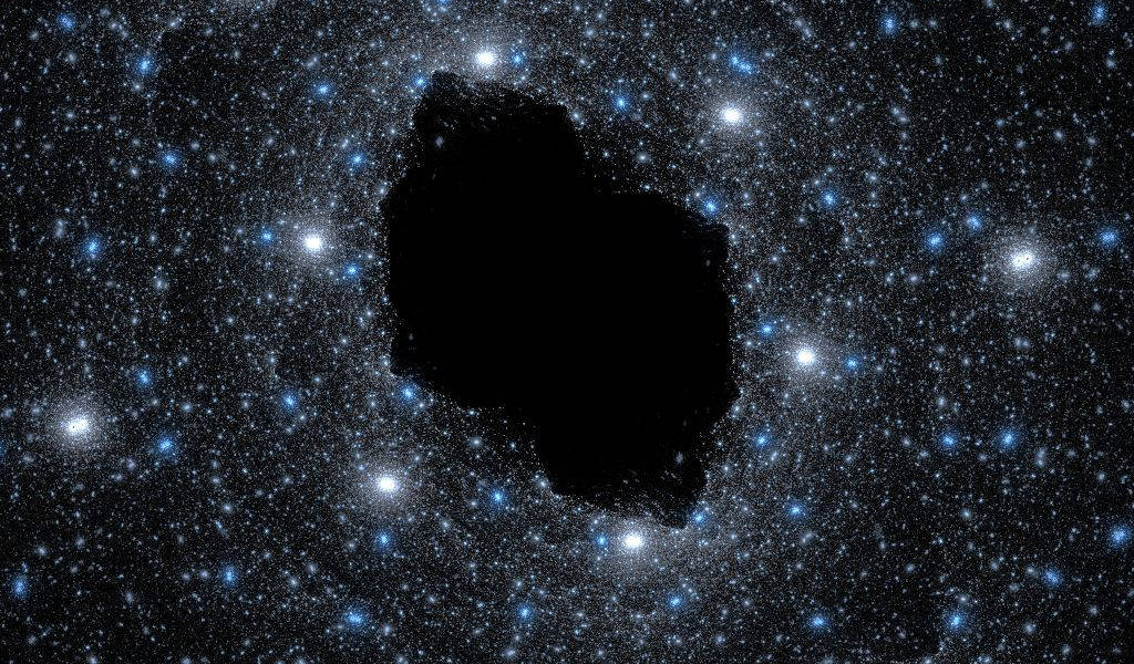 Extraña alineación de 12 agujeros negros sorprende a los astrónomos