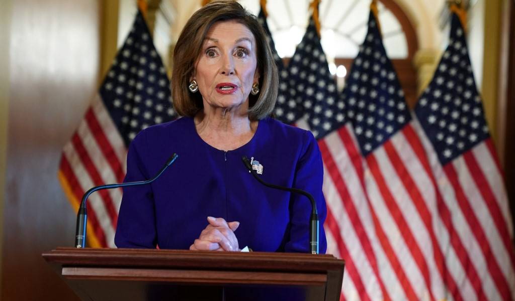 Pelosi anuncia proceso de juicio político a Trump