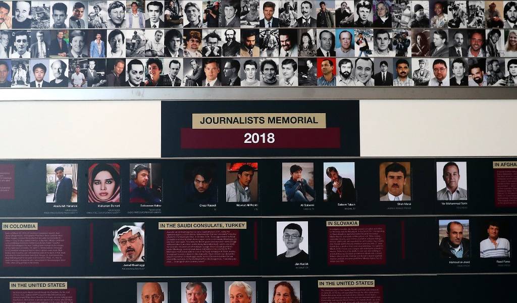 Periodistas de El Comercio en Memorial de EEUU