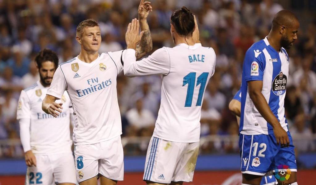 Real Madrid inicia defensa del título con goleada de visitante