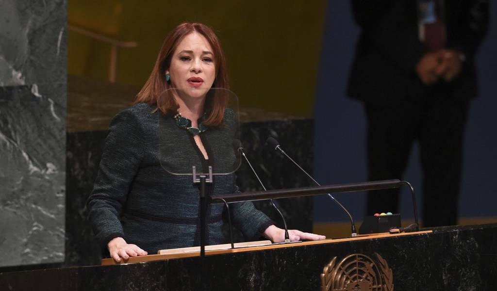 Oficializan candidatura de Fernanda Espinosa para ser jefa de OEA