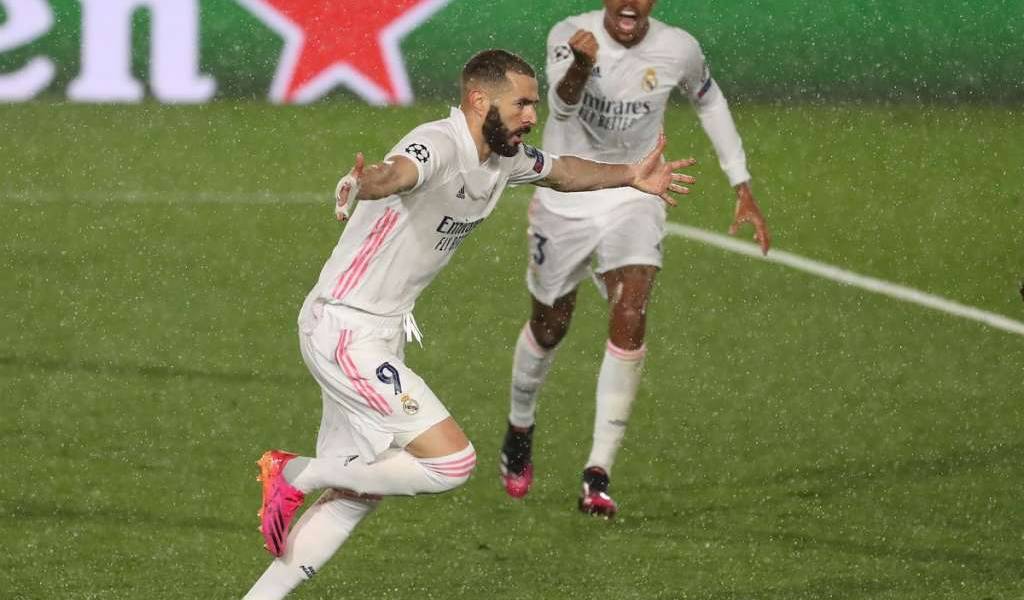 Benzema iguala récord de Raúl en Champions League