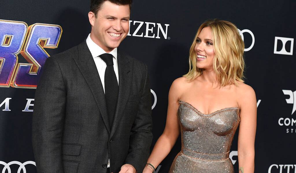 Scarlett Johansson y Colin Jost se casan