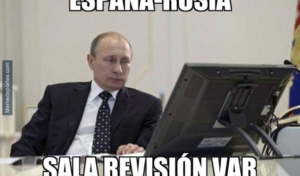 Memes del España-Rusia se enfocan en Gerard Piqué