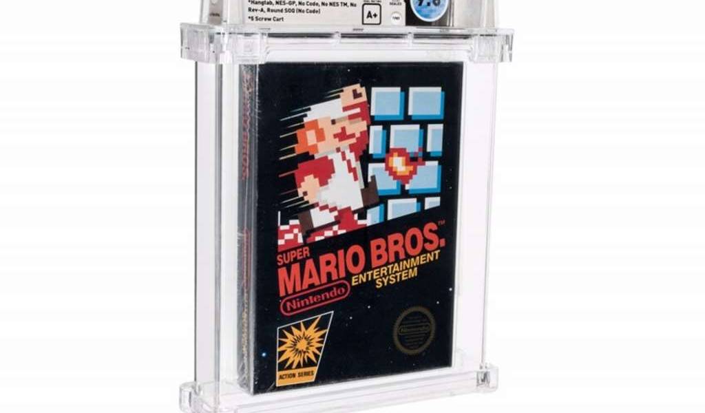 Una copia rara de Super Mario Bros. se convierte en el juego más caro de la historia