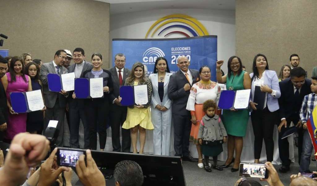 Consejeros del CPCCS se posesionan sin impedimentos