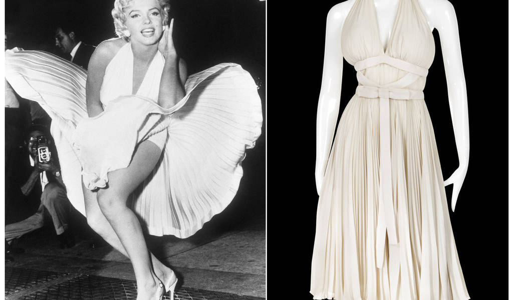 Subastarán fotografías y vestidos de Marilyn Monroe en EEUU