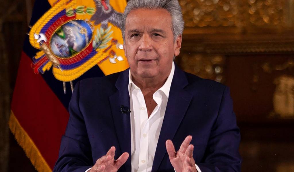 Presidente Moreno reduce en un 50% su sueldo y el de su gabinete por la emergencia