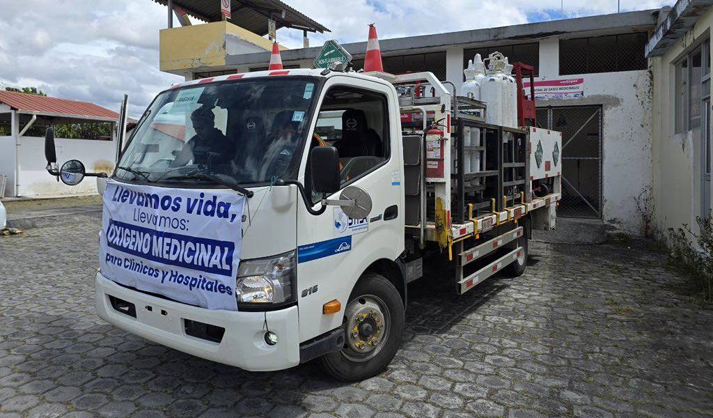 Paro Nacional Ecuador | Cargamento de tanques de oxígeno logró entrar a Otavalo