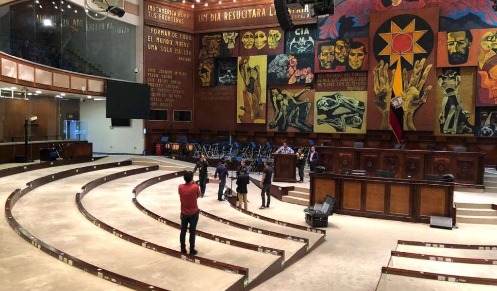 Tres cercos de seguridad para informe de Lenín Moreno