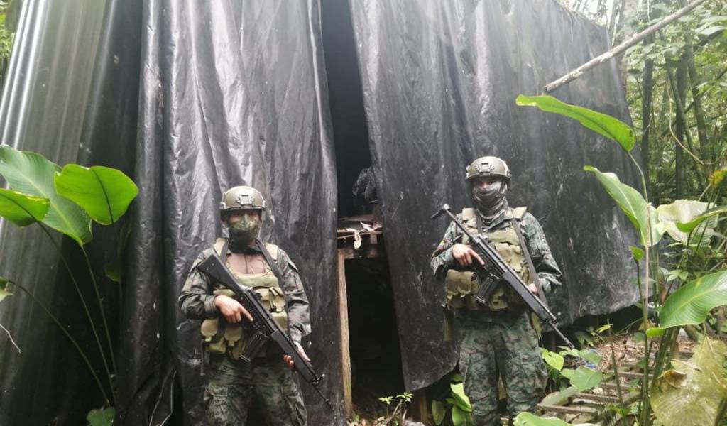 Policía desmantela laboratorio de droga en Esmeraldas