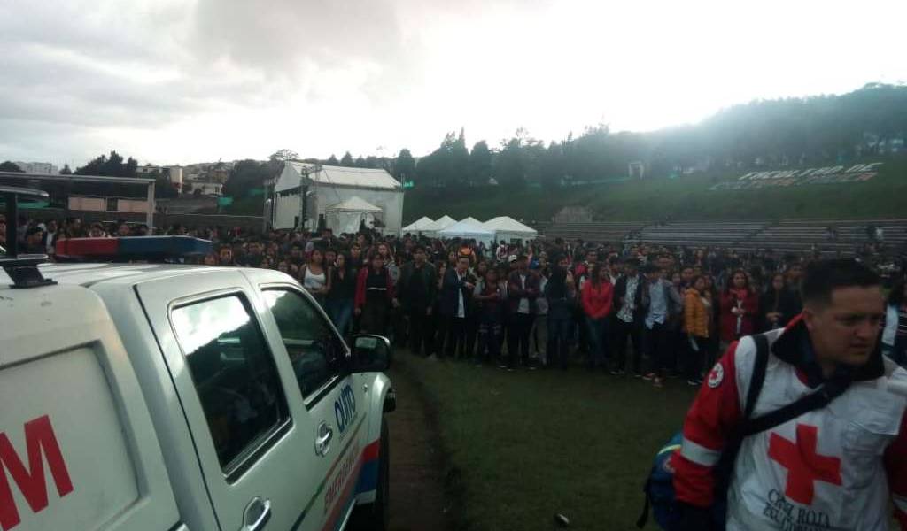 Joven de 21 años fallece tras estampida en Quito