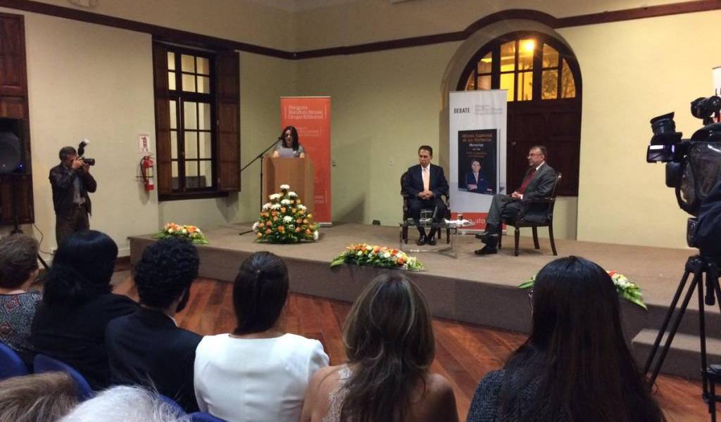 Alfonso Espinosa de los Monteros presenta primer tomo de “Memorias”