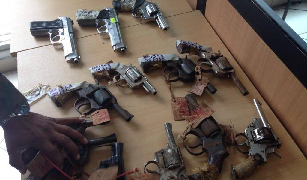 60 mil armas de fabricación artesanal serán retiradas a empresas de seguridad