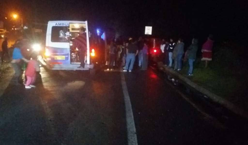 Dos muertos y seis heridos tras accidente en Alausí