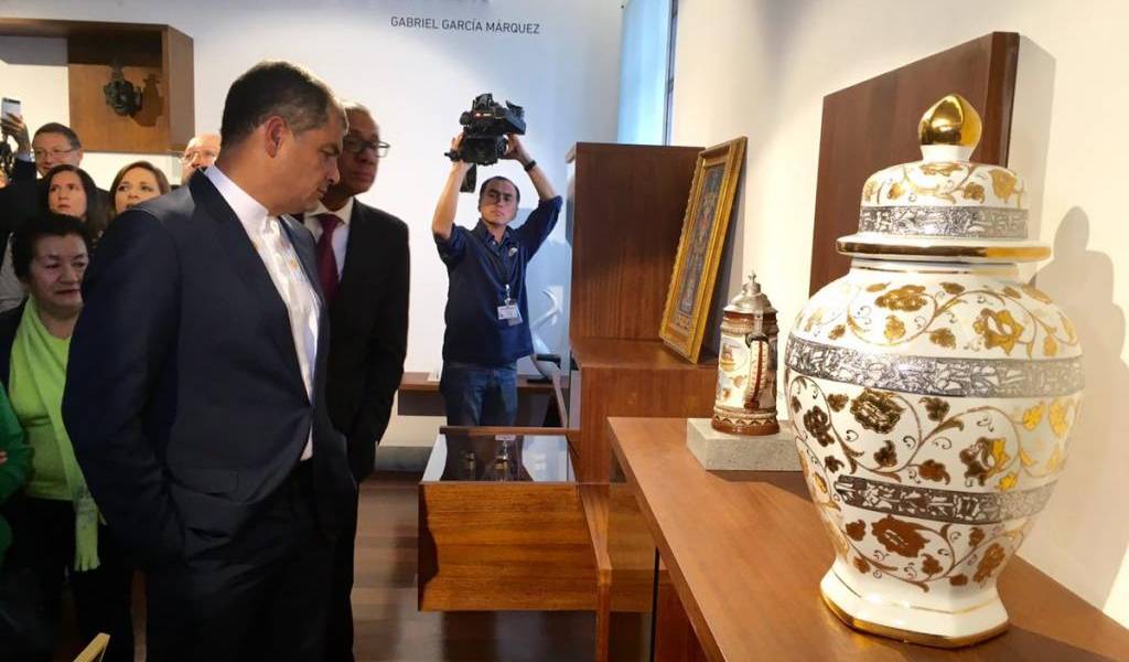 Presidente Correa inaugura Museo de Carondelet con más de 11 mil regalos