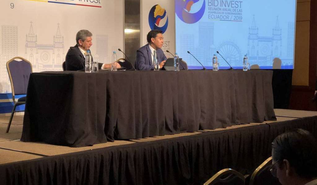 Jefe del BID destaca manejo fiscal en Ecuador