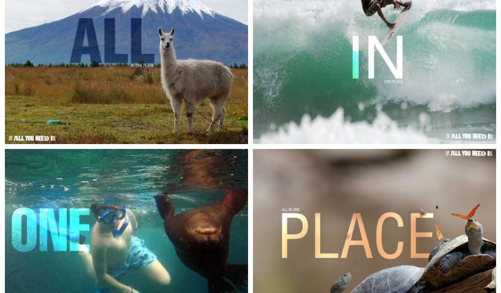 &quot;All you Need is Ecuador&quot; es la nueva campaña para promocionar al país