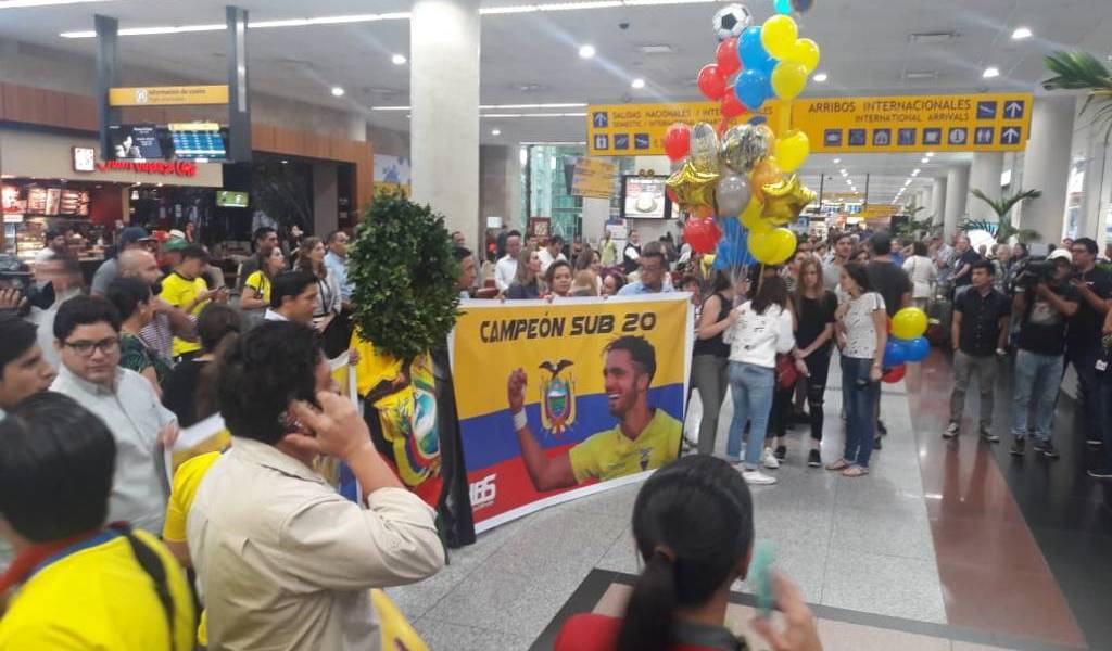 Así fue la llegada de Leonardo Campana a Guayaquil