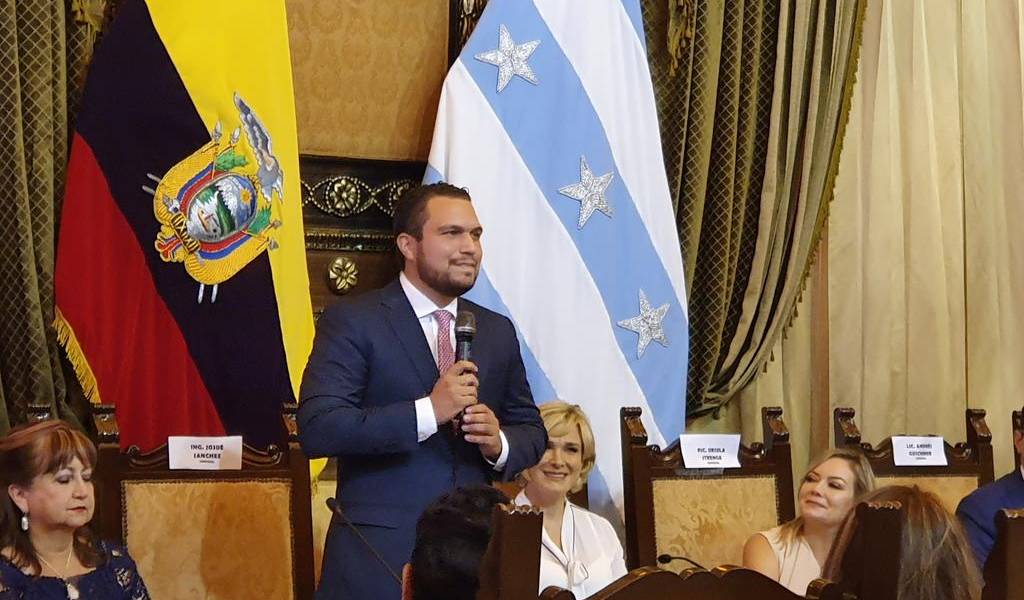 Josué Sánchez elegido vicealcalde de Guayaquil