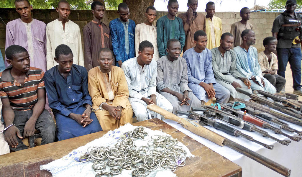 Arrestan a 22 milicianos de Boko Haram en Nigeria